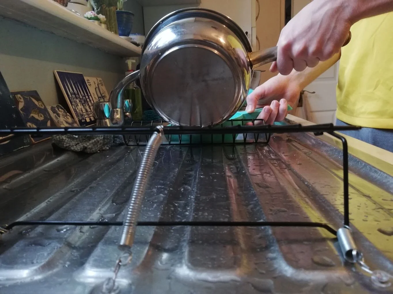 Testing the stability attachments that move with the user.