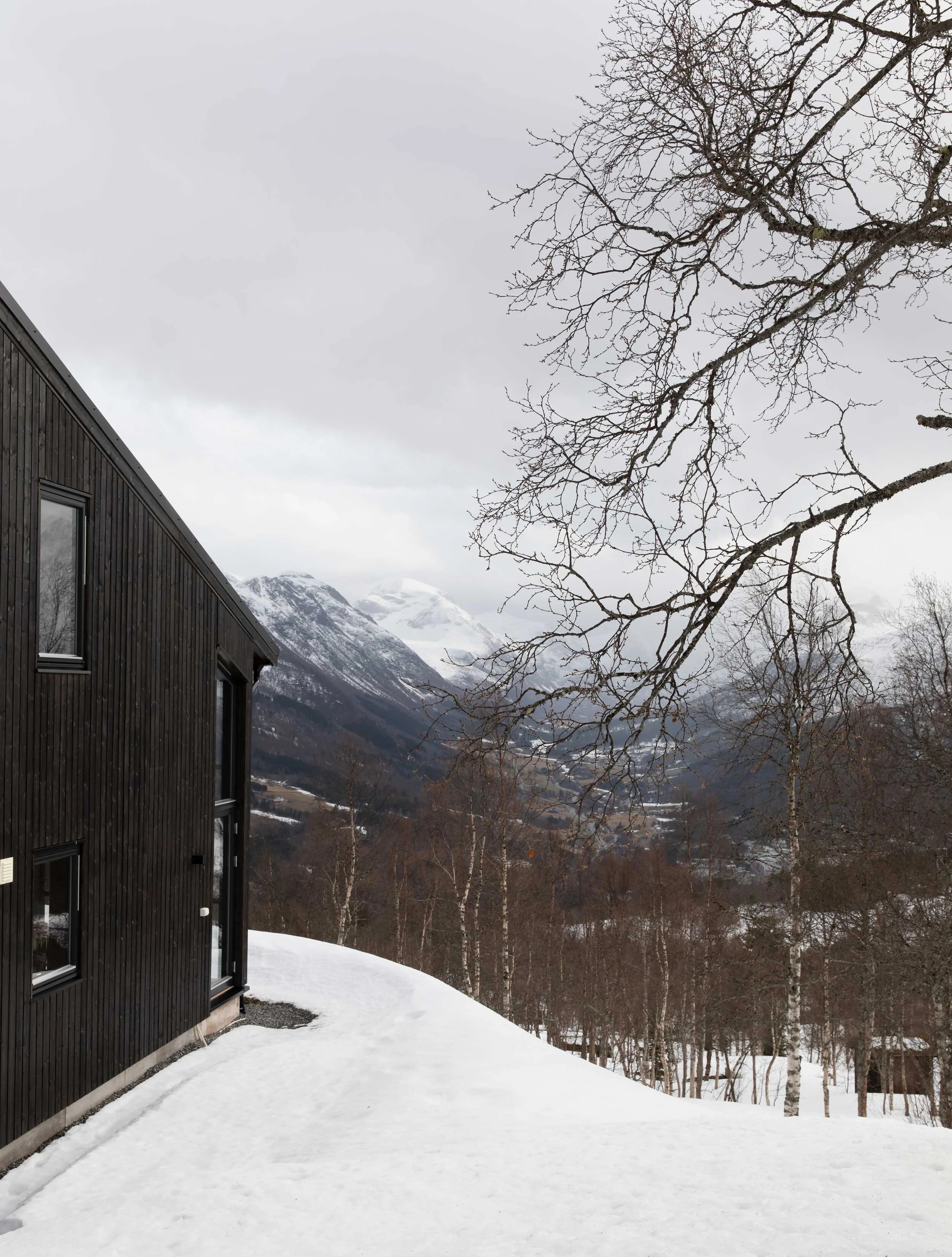 Lavmælt ved høyfjellet