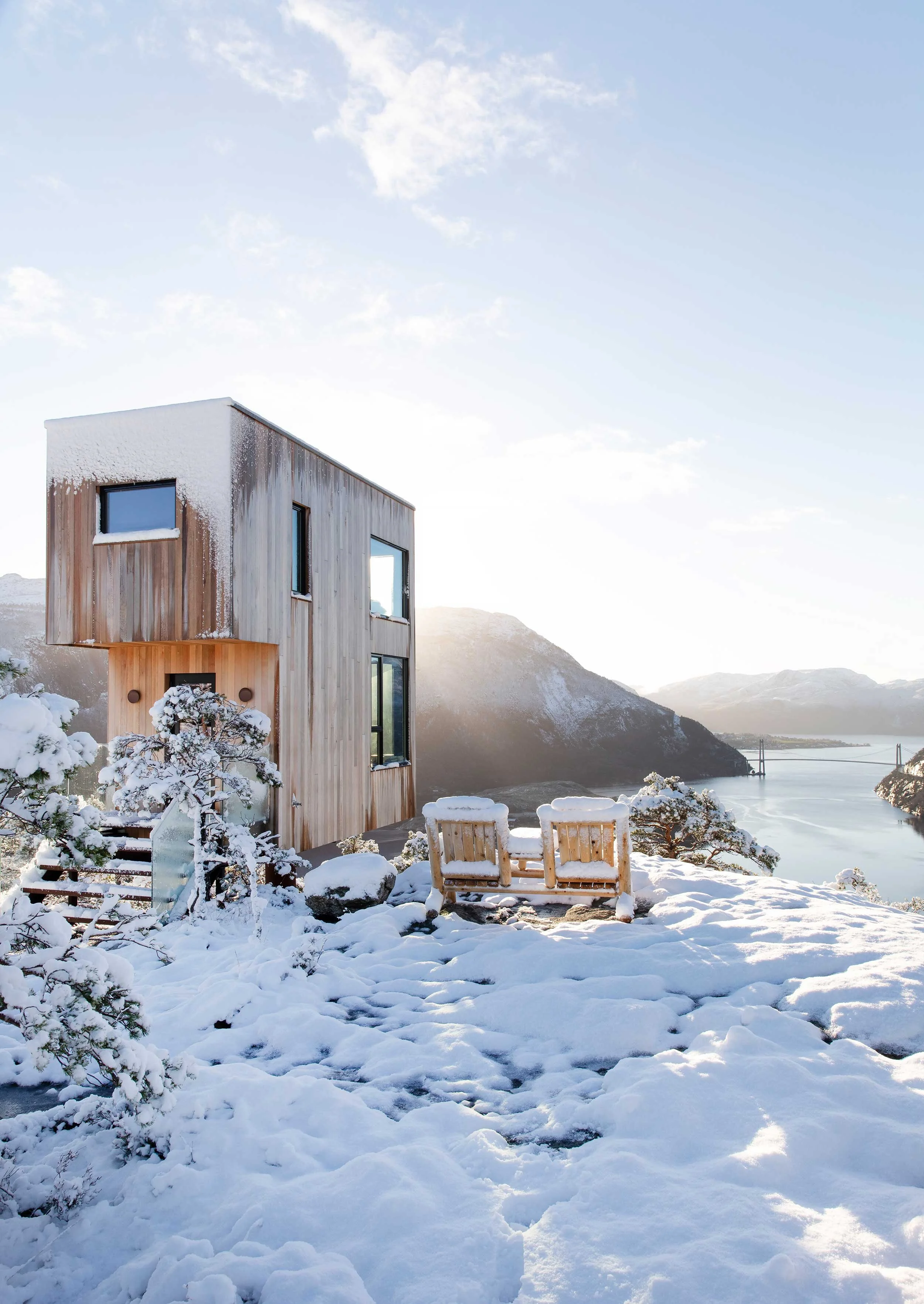 Arkitektur helt på kanten