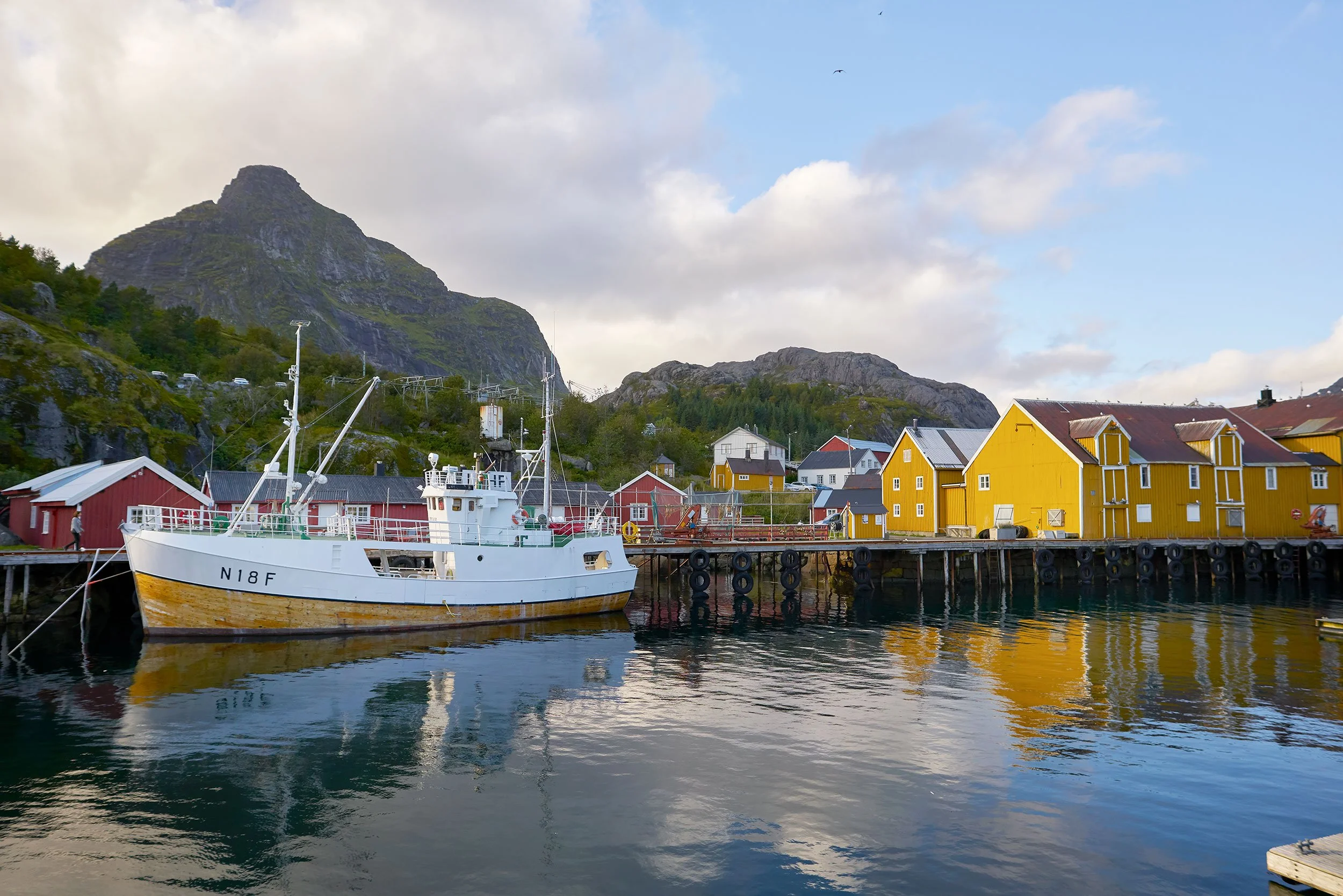 Arktisk stillhet med historie i veggene