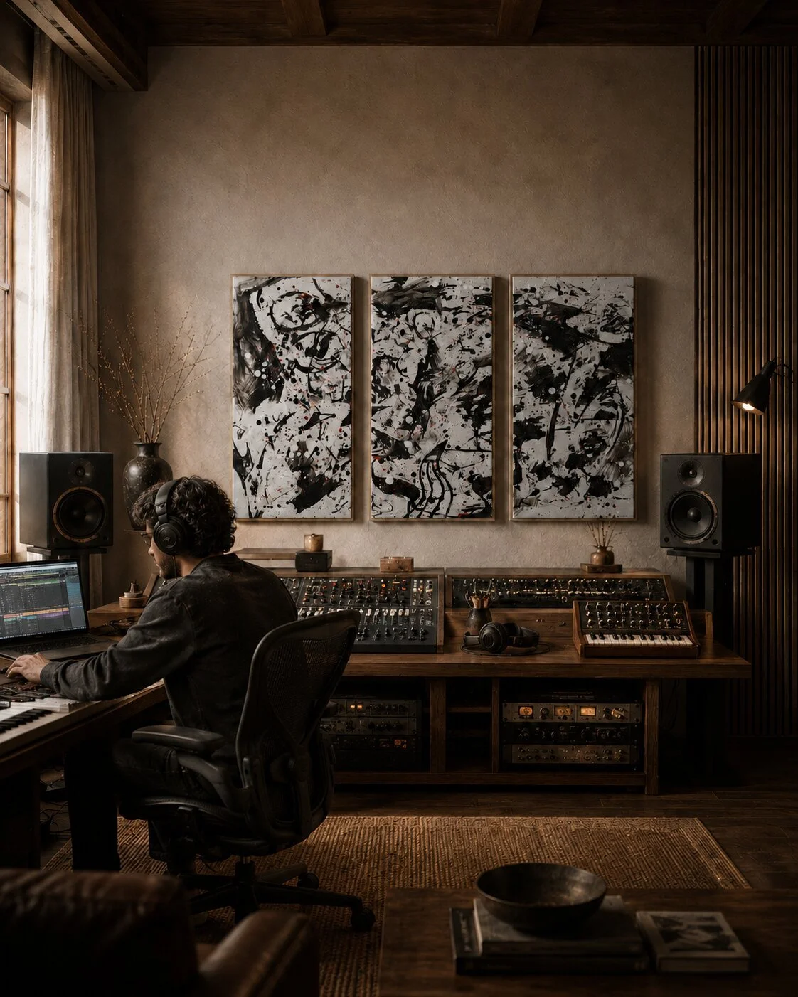 Rhythm in red - Recording studio.jpg