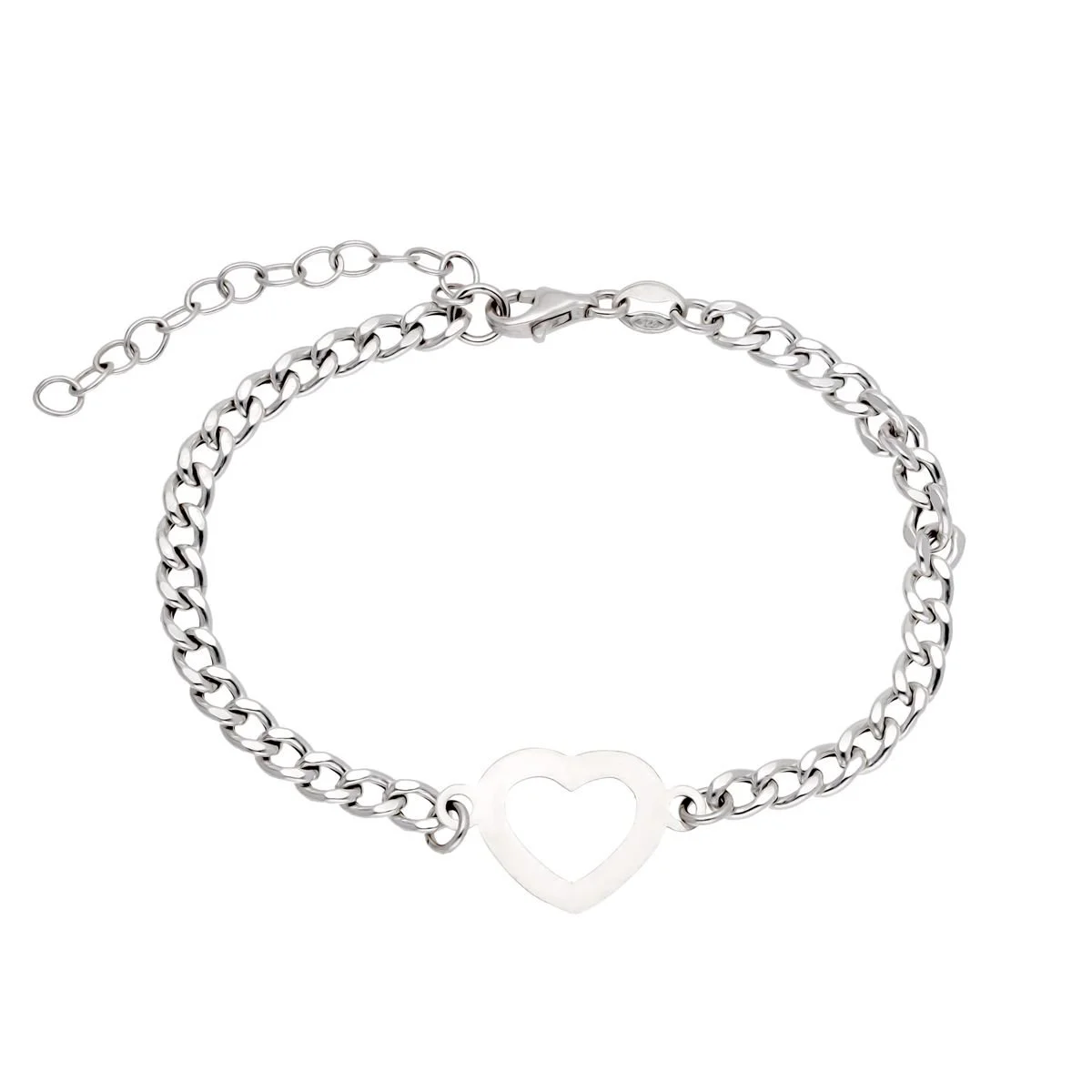 Pulsera Corazón hueco