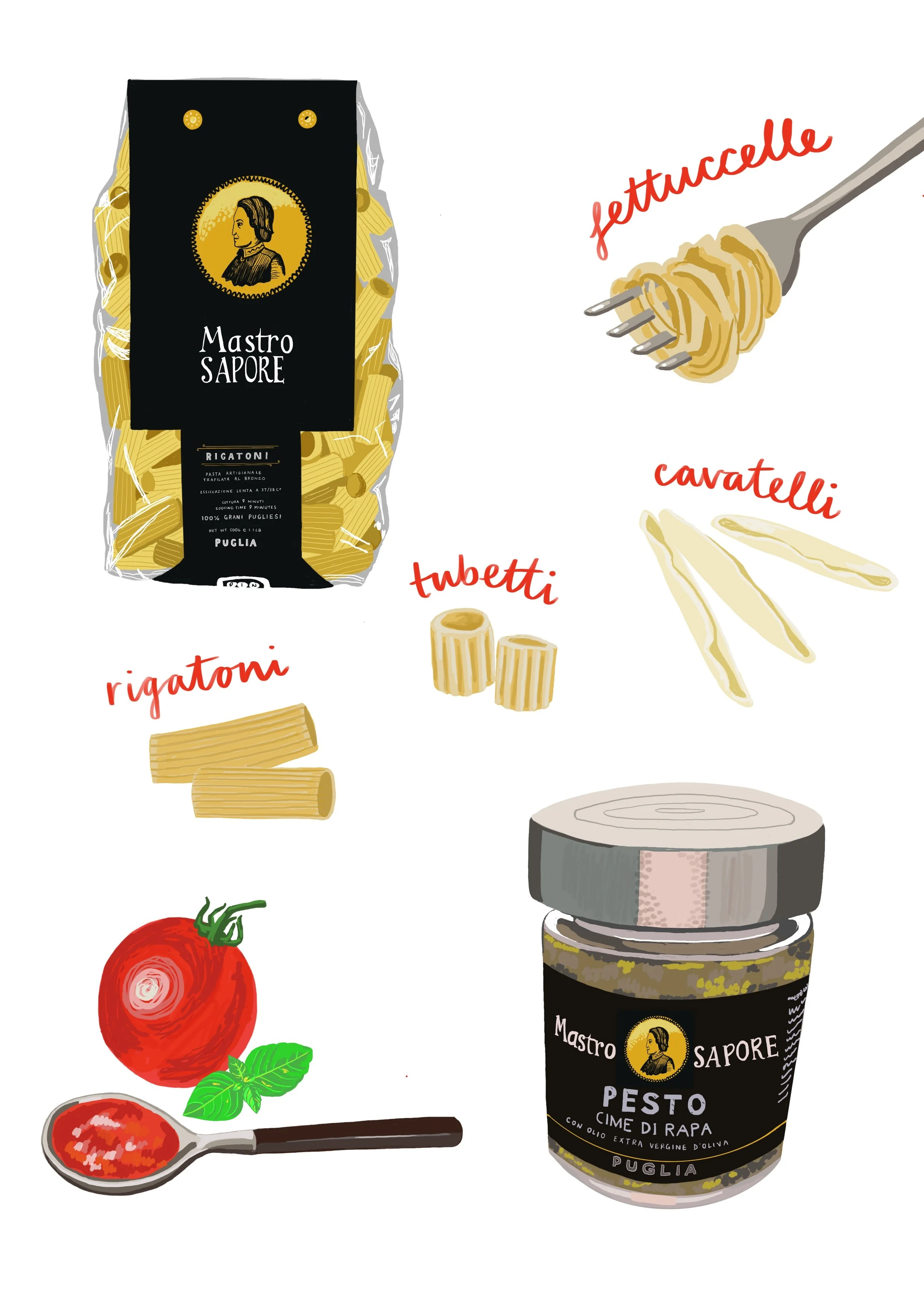 Mastro Sapore artisan pasta brand