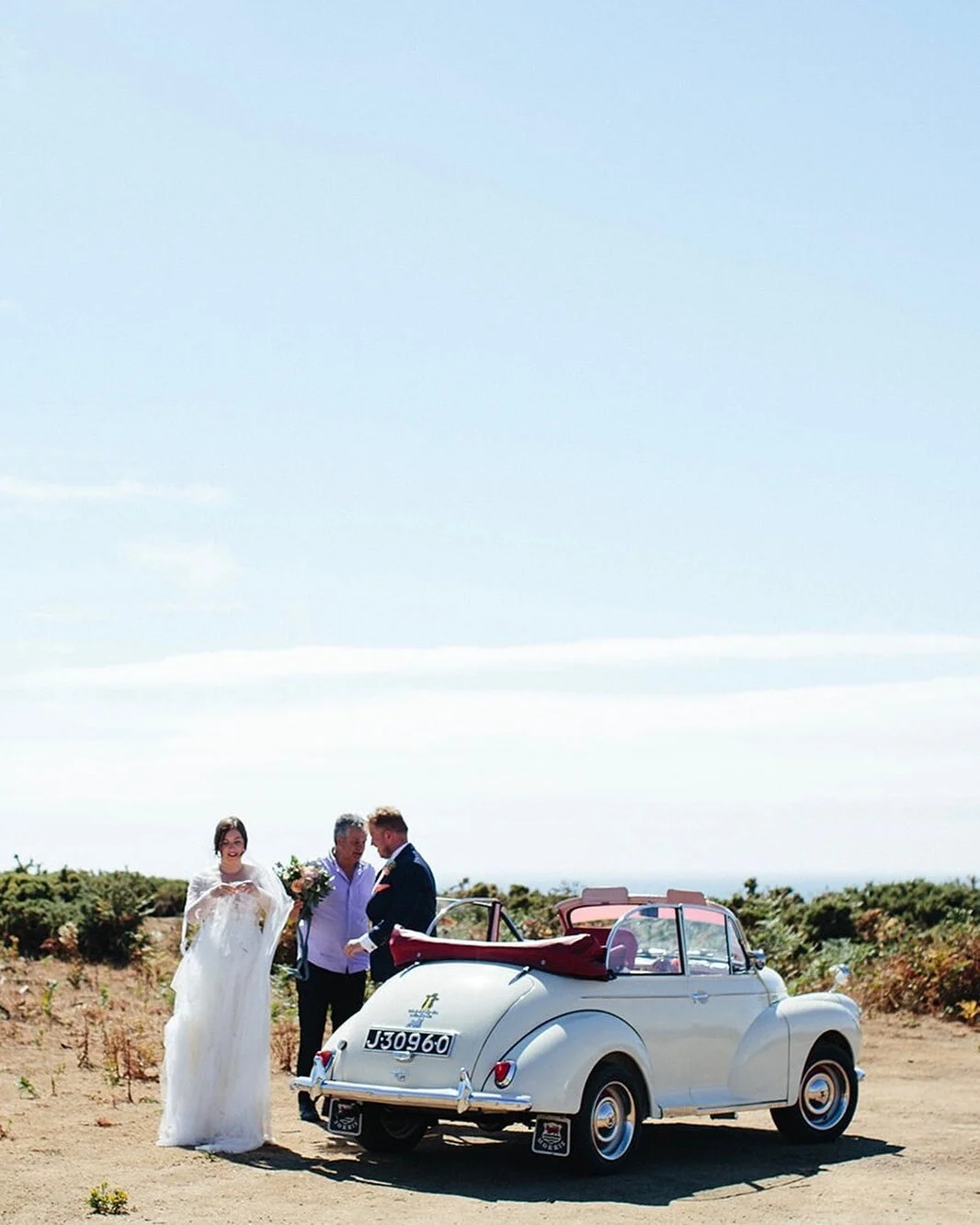 Sophie and Jack&rsquo;s wedding day ride
 🚙💃🕺🏼