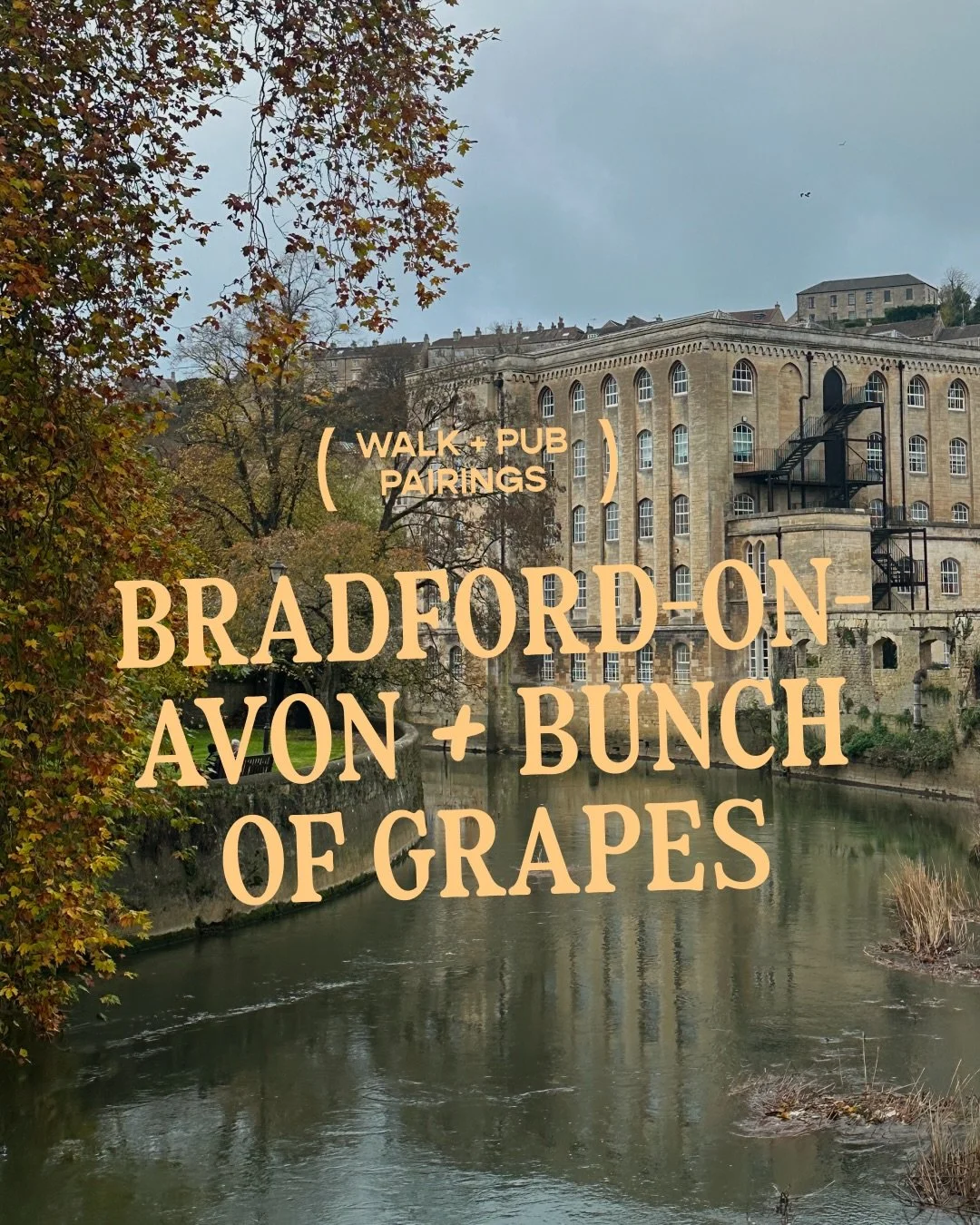 Next up in our&nbsp;pubs &amp; walks series&hellip; a dreamy roast at @thegrapesboa followed by a riverside wander in Bradford-on-Avon.

We&rsquo;ve been to The Bunch of Grapes a few times now and it&rsquo;s always such a good one for a proper Sunday