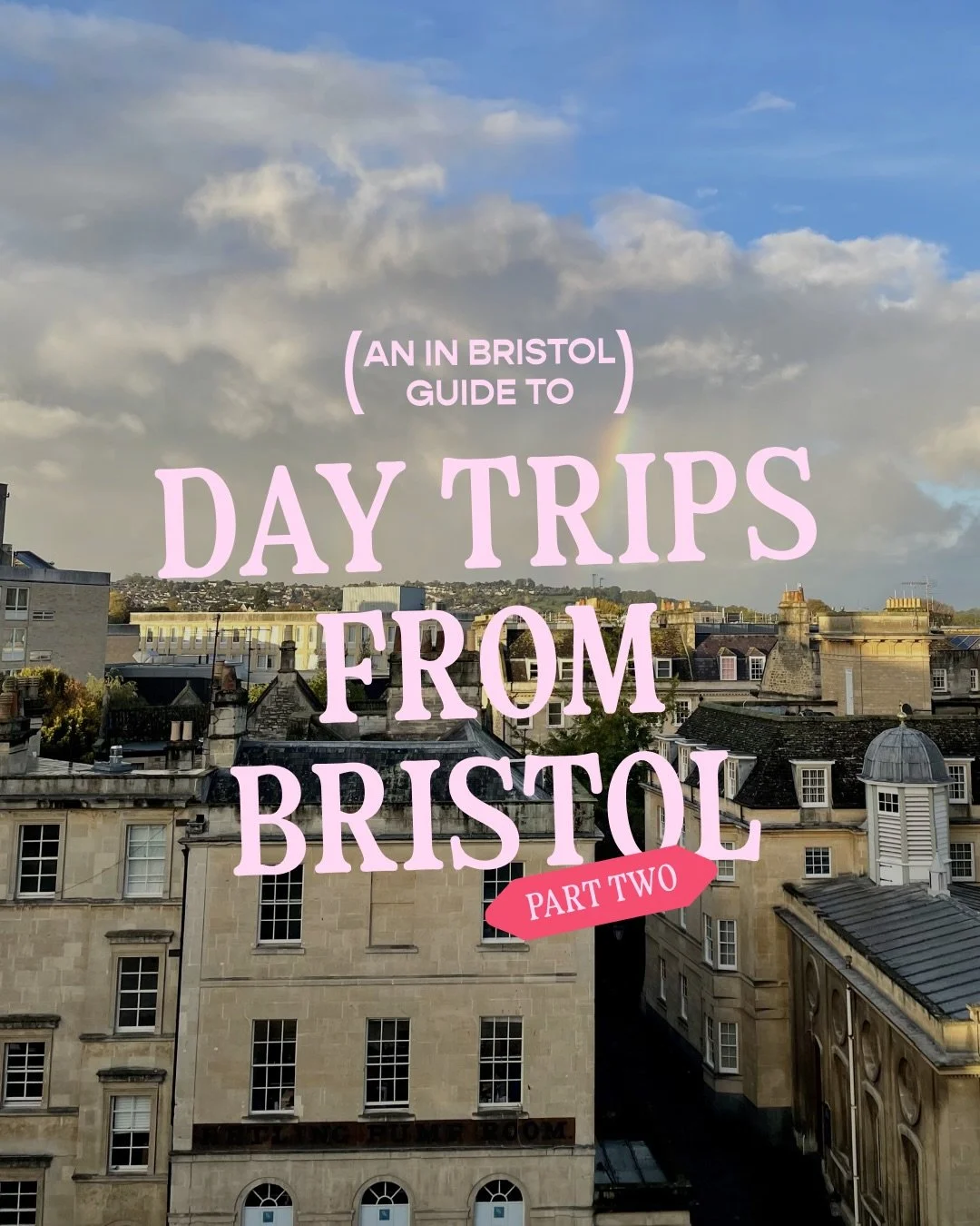Part one did so well&hellip; so here&rsquo;s part two! Fave day trips from Bristol. 💙 All accessible by train or car! Anywhere missing from our lists?
