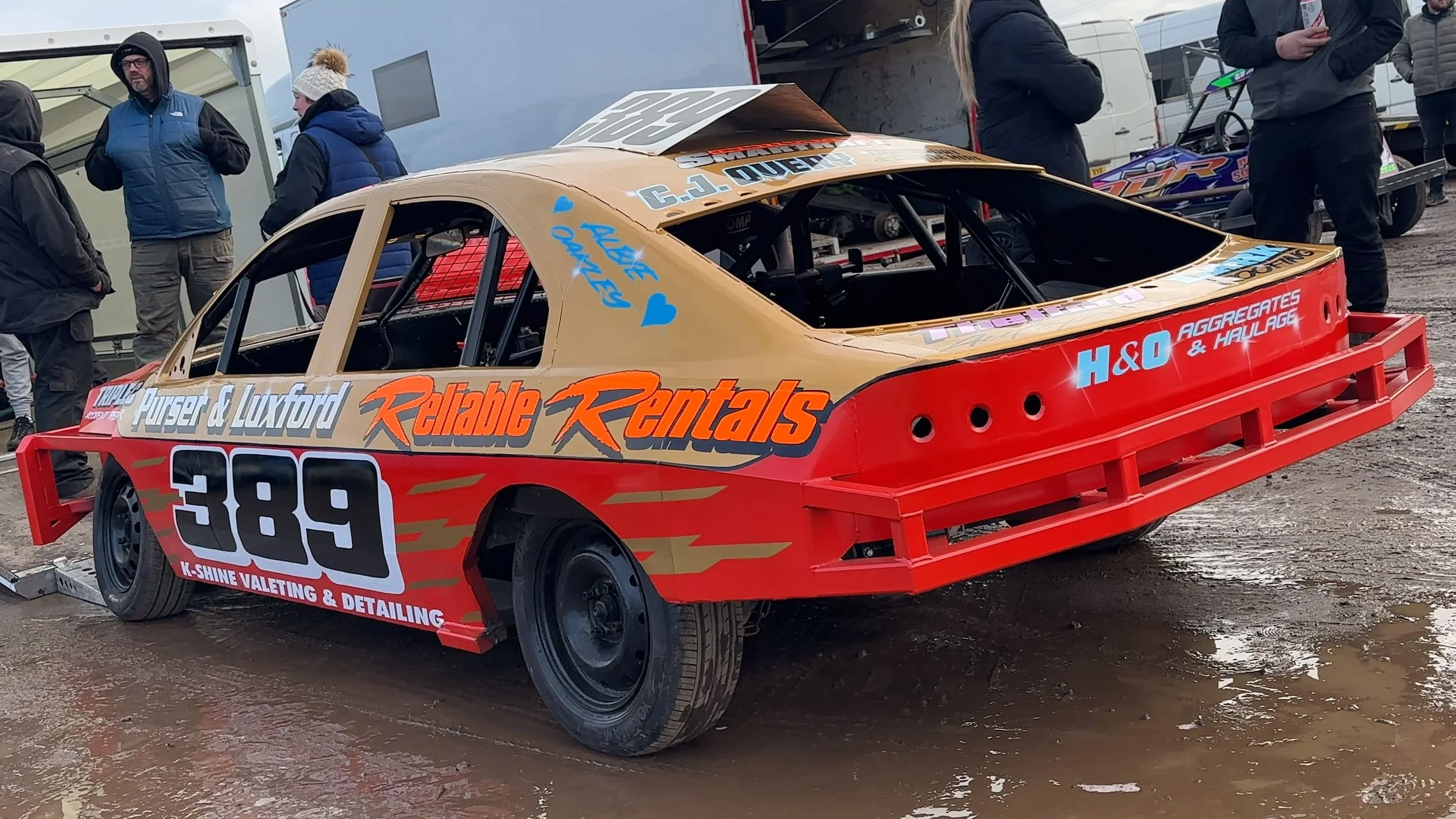 Kings Lynn 28/2/26 National Saloon Stock Cars 1400 Stock Cars BriSCA F2 Stock Cars Season Opener