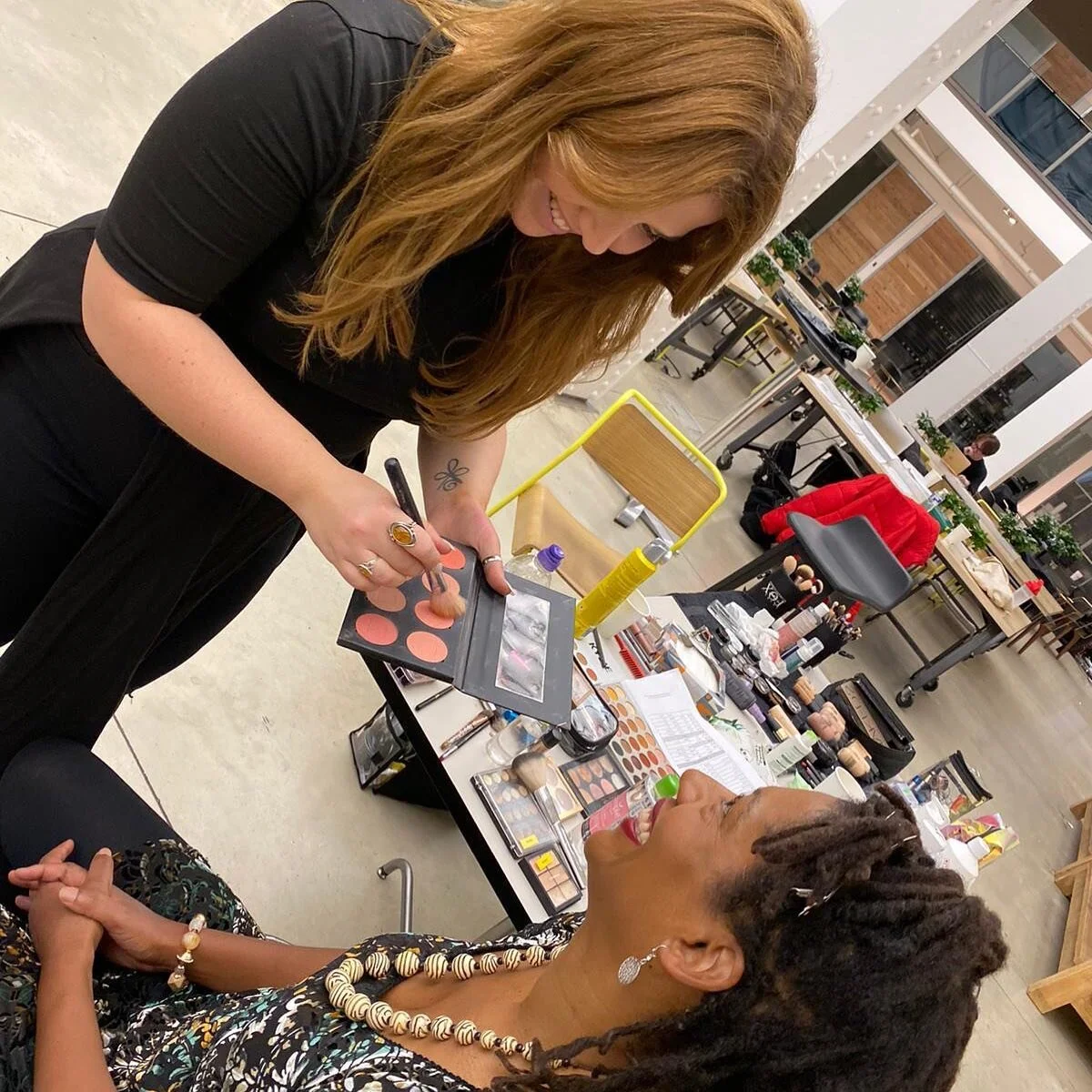 It&rsquo;s so weird to see pictures of me doing makeup without a mask and visor on now 🤪 however I&rsquo;m so so pleased that I can still do my up coming weddings even with the new guidelines ✨