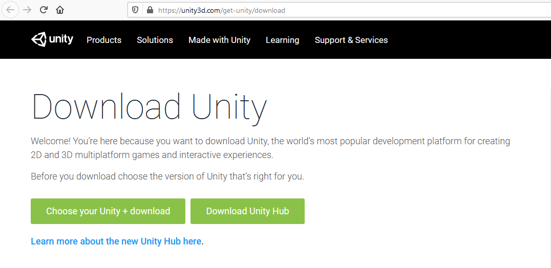 how to download unity to the newest how to download unity to the newest