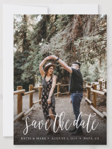 When to Order your Save the Dates