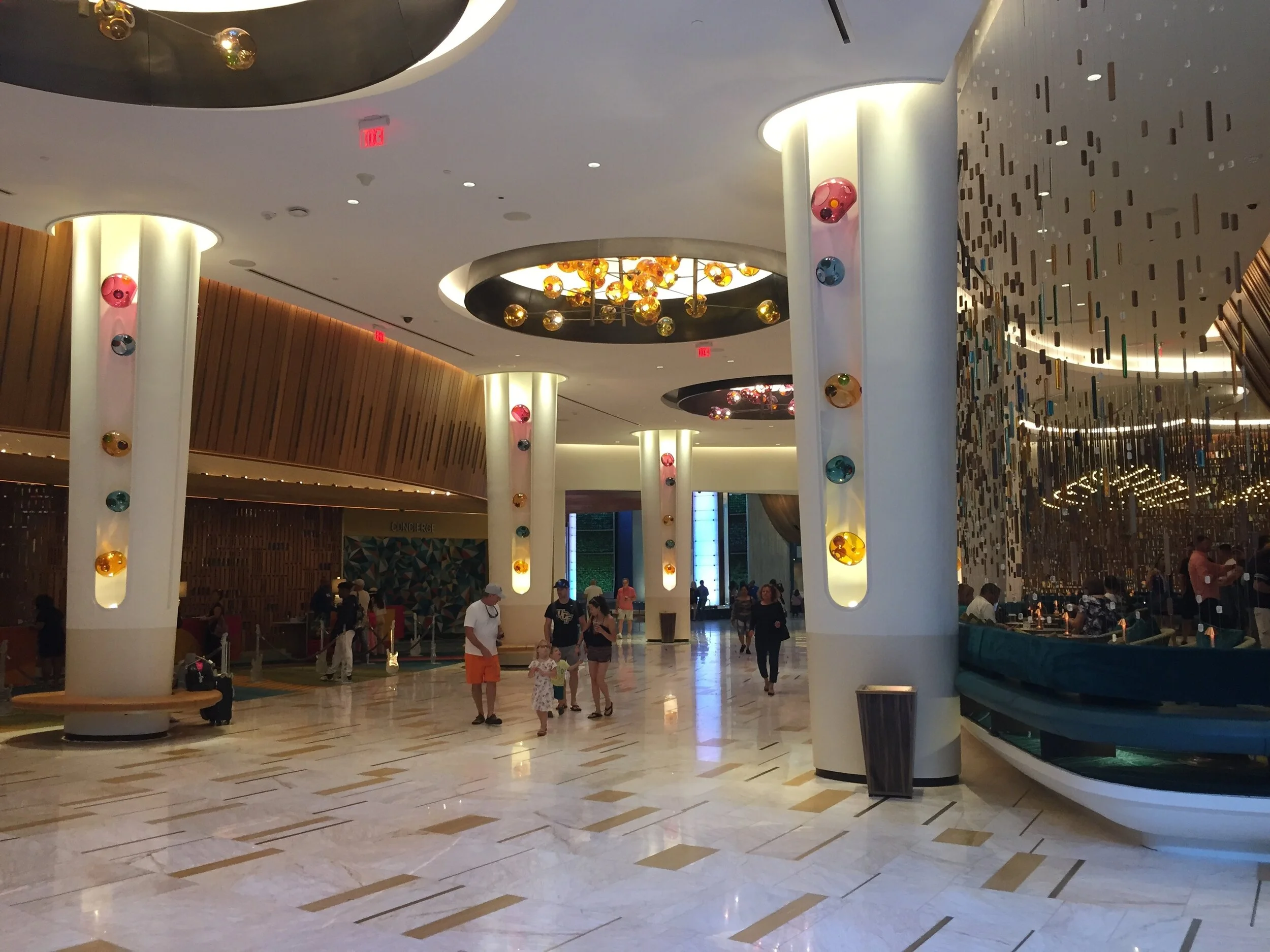 Hollywood Hard Rock Lobby Area