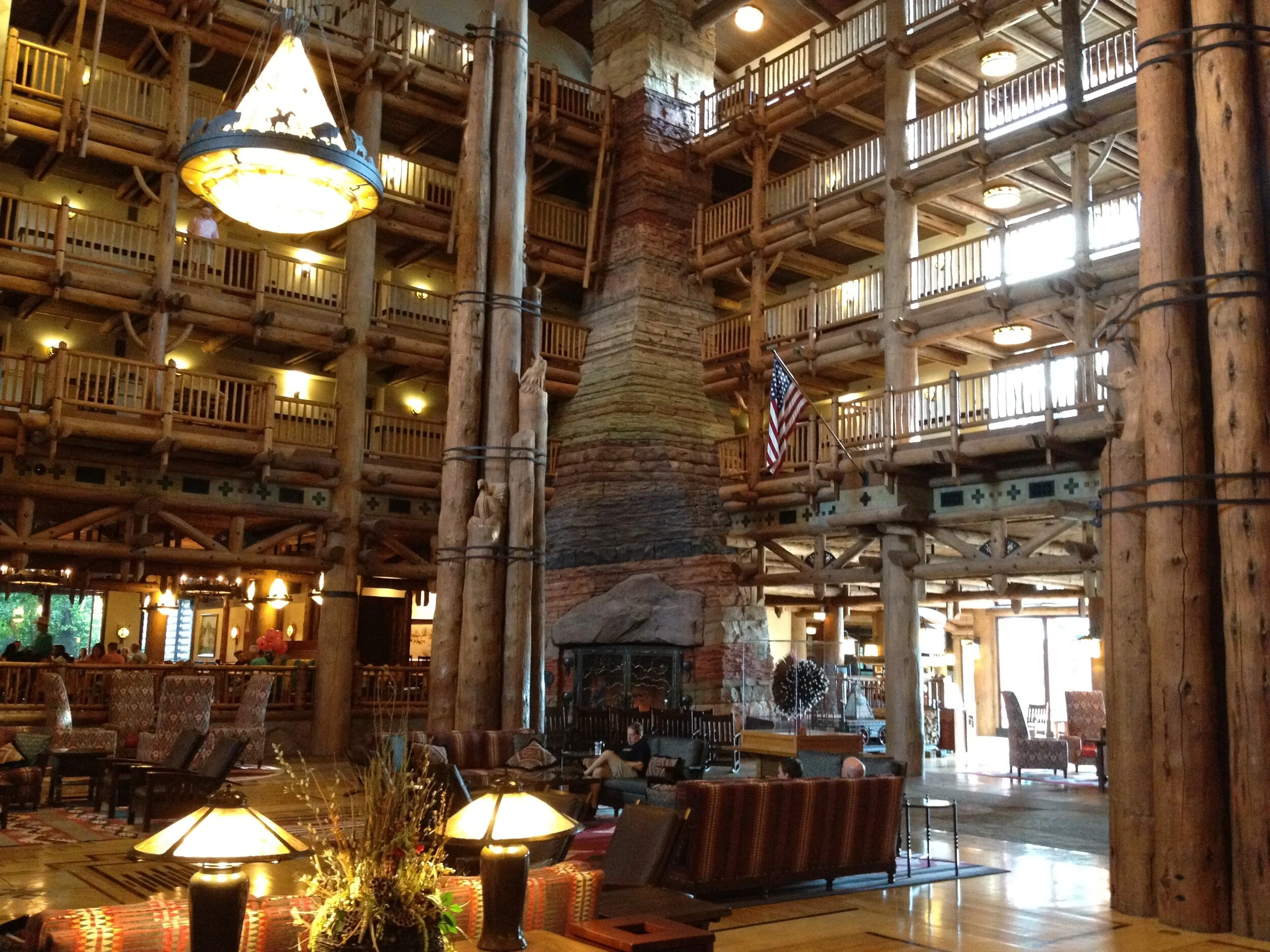 Wilderness Lodge Interior