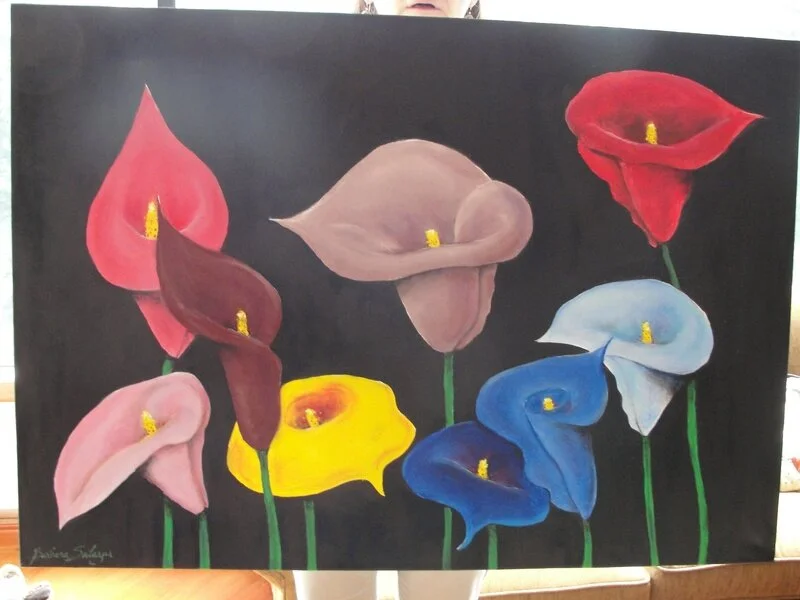 Mariate's Cala Lillies_2009.JPG