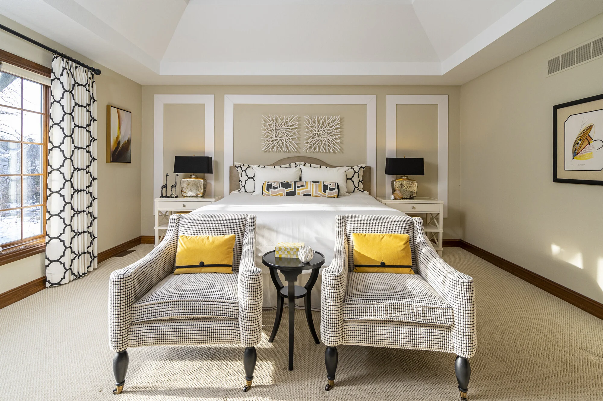  “Wow! Mary is amazing! Don't even know where to start. We are currently in the process of redecorating several rooms in our home. This work includes furniture, decor, paint, area rugs, lighting and architectural detailing. She took our aesthetic and