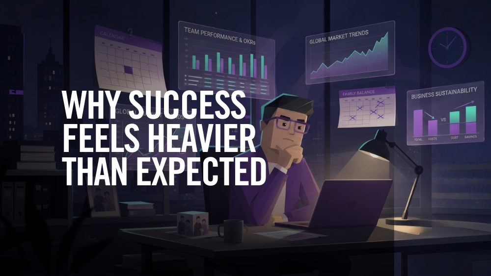 Why Success Feels Heavier Than Expected