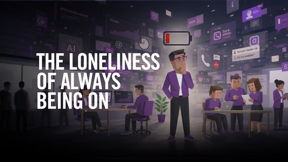 The Loneliness of Always Being On