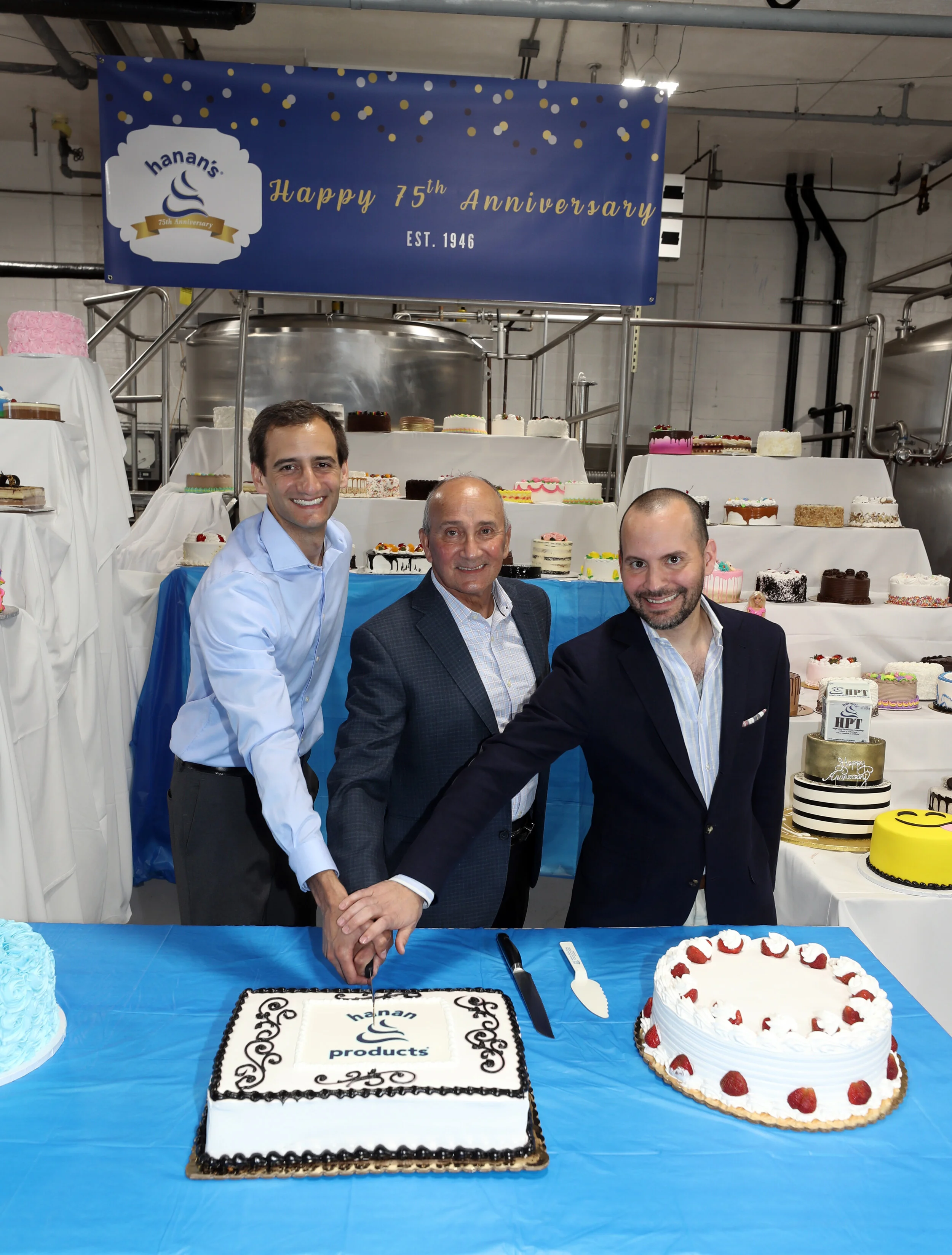 Hanan Puts the Icing on the Cake, 75 of Them, for its Milestone 75th “Birthday”