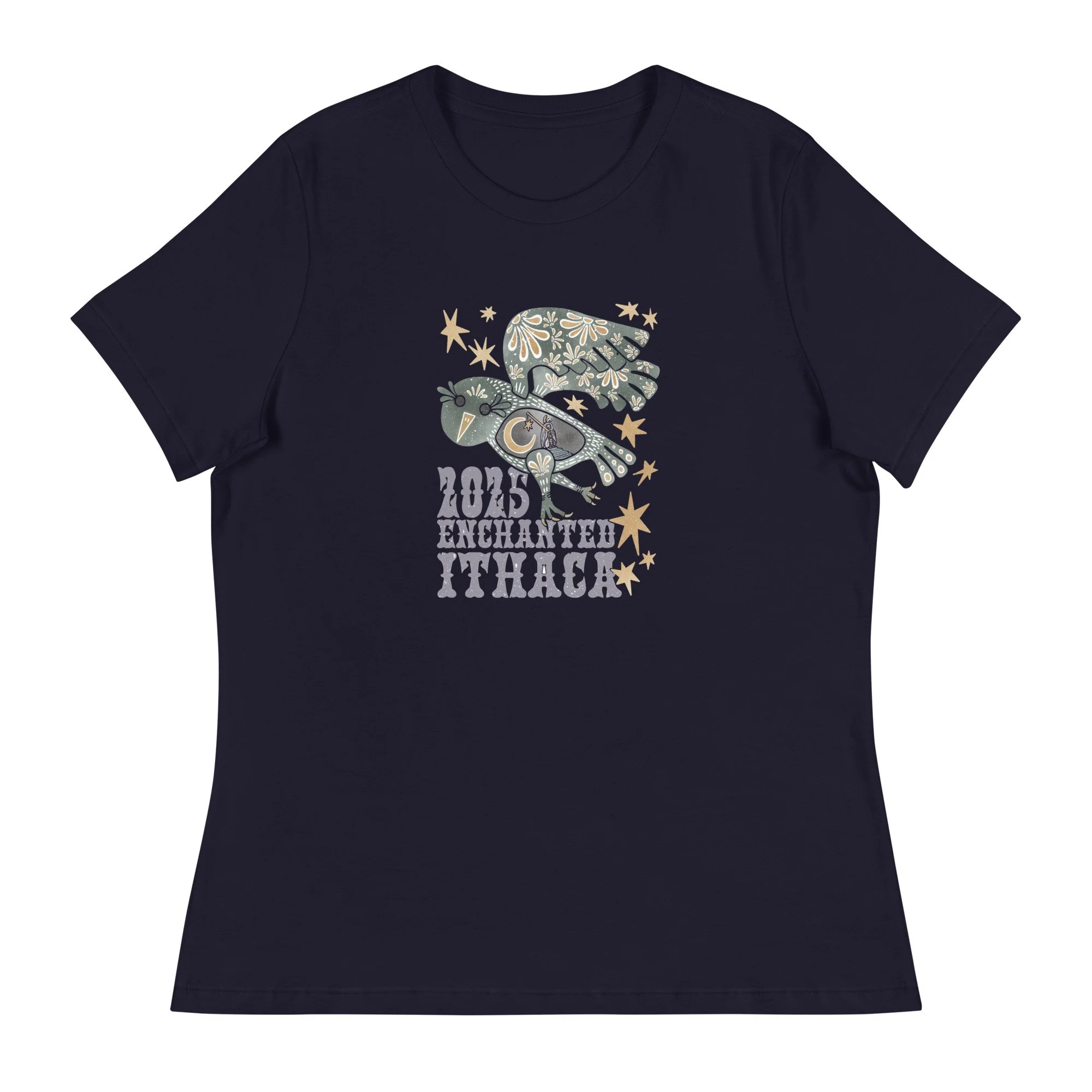 Tシャツ・カットソー LAUGHER PATMAT THE WAY HOME T-SHIRT BLACK PM3 Slim Relaxed T-Shirt 2025 Bethany Perisi — Ithaca Festival
