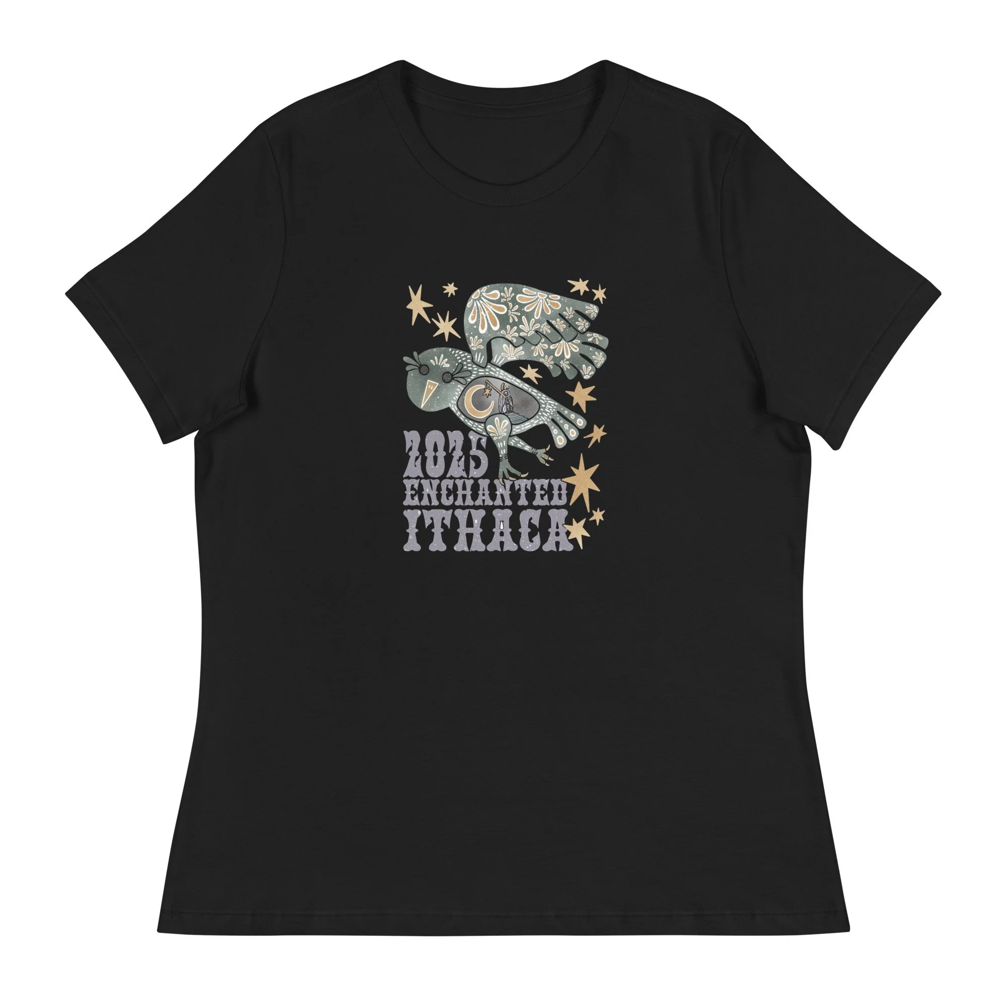 ★HELENE PARIS★ No Icy Print Half T-Shirt Black Designer fashion, Seoul-fully created | W Concept