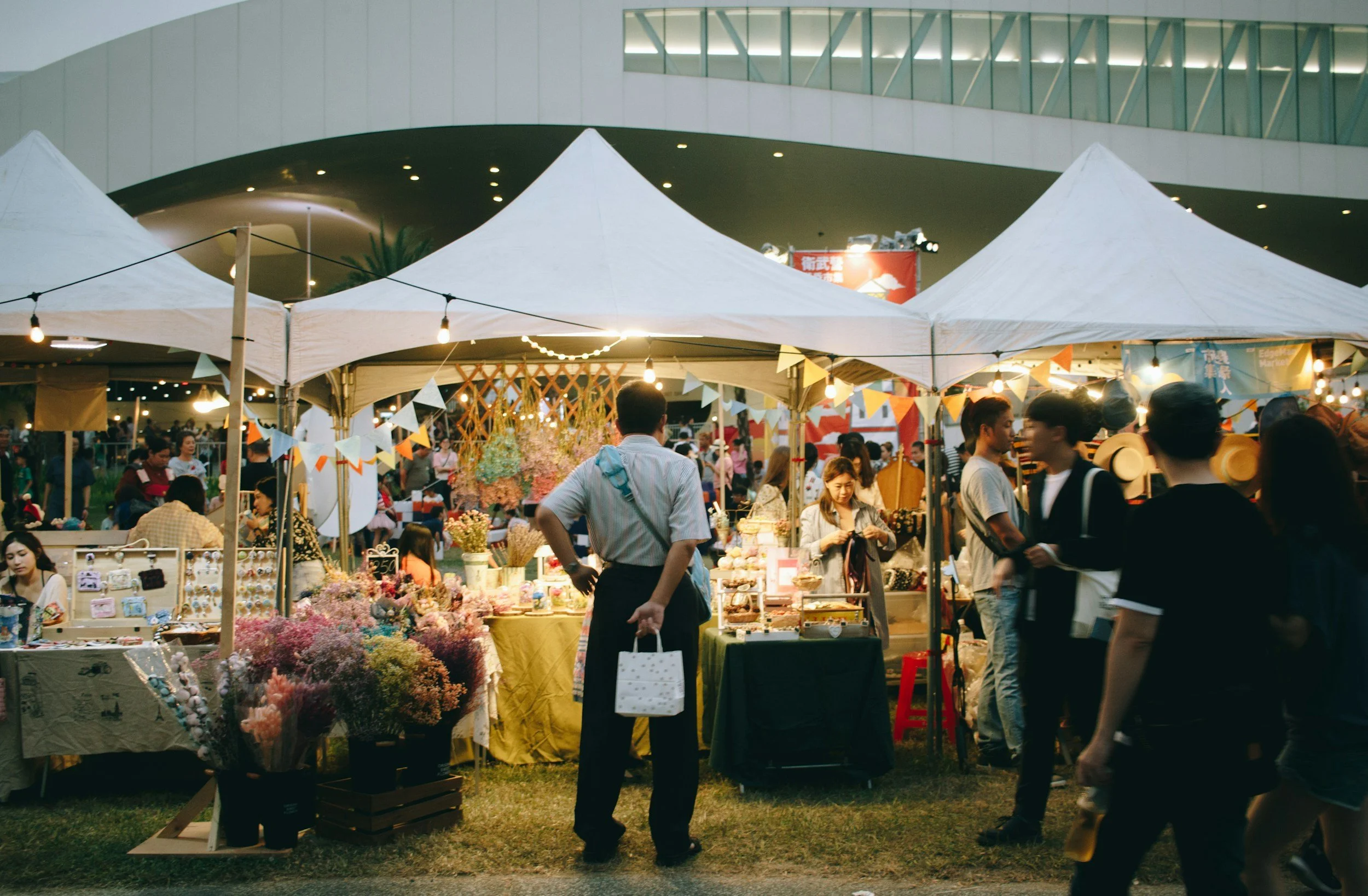 Market stalls (stock image)