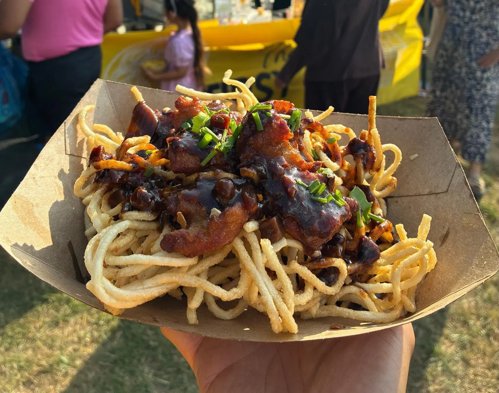 Cripsy Chicken Chow Mein