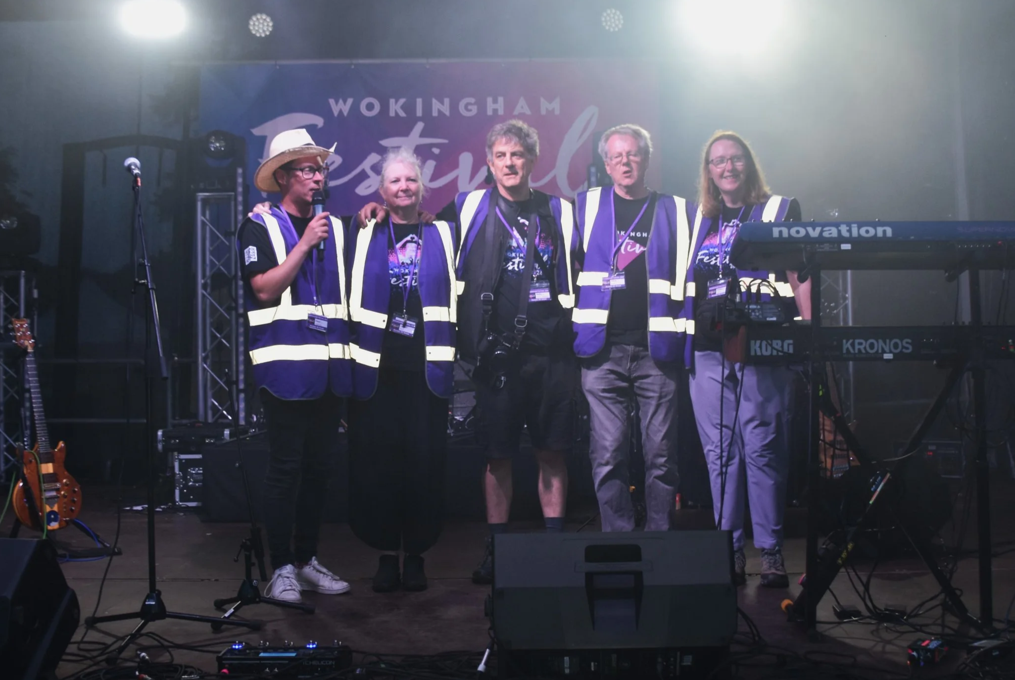 Directors on stage 2024.  Photo credit Des.