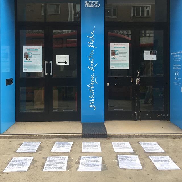 Today is the 20th World Refugee Day. Today, I wonder what has changed for refugees in Calais and all over the world since 2001. Today, I wonder how I can continue to use this project to re-humanise the refugee crisis.

These posters were pasted in fr