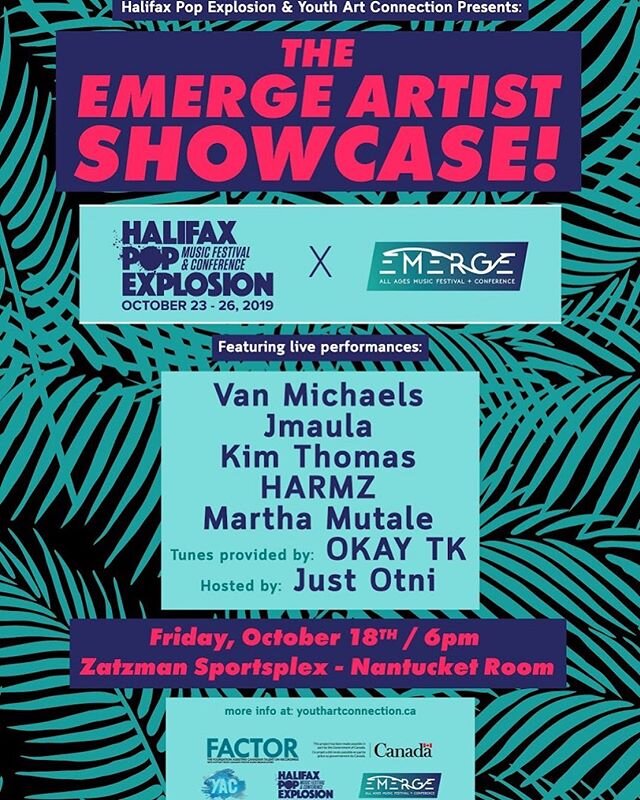 🚨 EMERGE x HPX COLLAB🚨 
Hey Friends! We&rsquo;re super pumped to announce our Emerging Artist Showcase happening THIS FRIDAY! 📍Zatzman Sportsplex - Nantucket Room (Downtstairs)

TIME : 6pm - 9pm ✨FREE ADMISSION✨