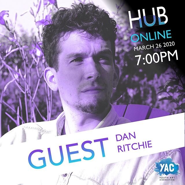 Dan Ritchie - Hub Member IG Live tonight. Topic: Recording and Live Streaming from Home. Join HUBHFX member Dan Ritchie as he talks through the options for platforms and approaches for artists sharing and performing from your homes on devices.
&mdash
