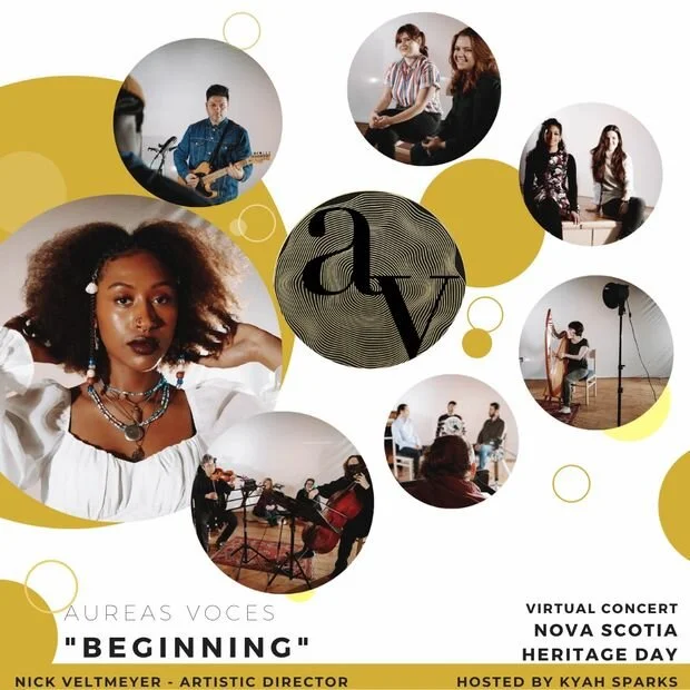 Aureas Voces: BEGINNING - Virtual Concert for Nova Scotia Heritage Day & YAC Fundraiser