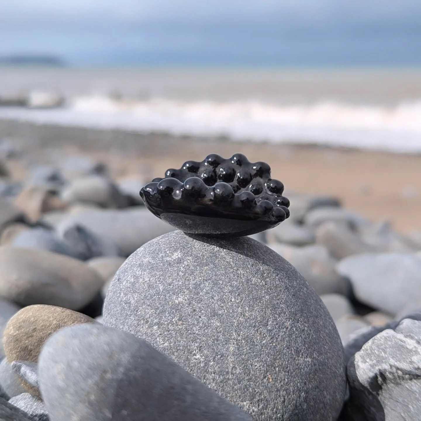 Sensory stones in cool places.

📍 Aberaeron beach, West Wales.

All of these glossy black ones have been purchased and sent to new homes around the world! I'm gutted I didnt keep one for me, so I'm currently making more. 🖤

What's a sensory stone?
