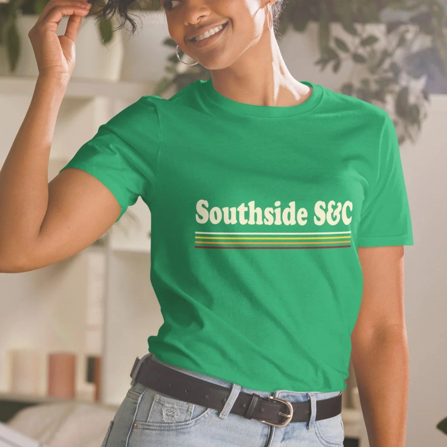 Short-Sleeve “Country Strong” Unisex T-Shirt