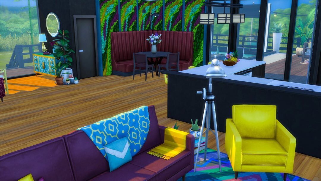 I know I&rsquo;ve dragged this house out a ton but I loved the way it turned out and I definitely felt like the loft bedroom deserved its own moment! 

This is the main level and we decided to keep it super open but still wanted each area to be its o