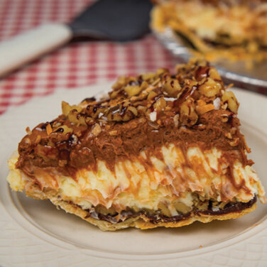 Turtle Coconut Cream Pie