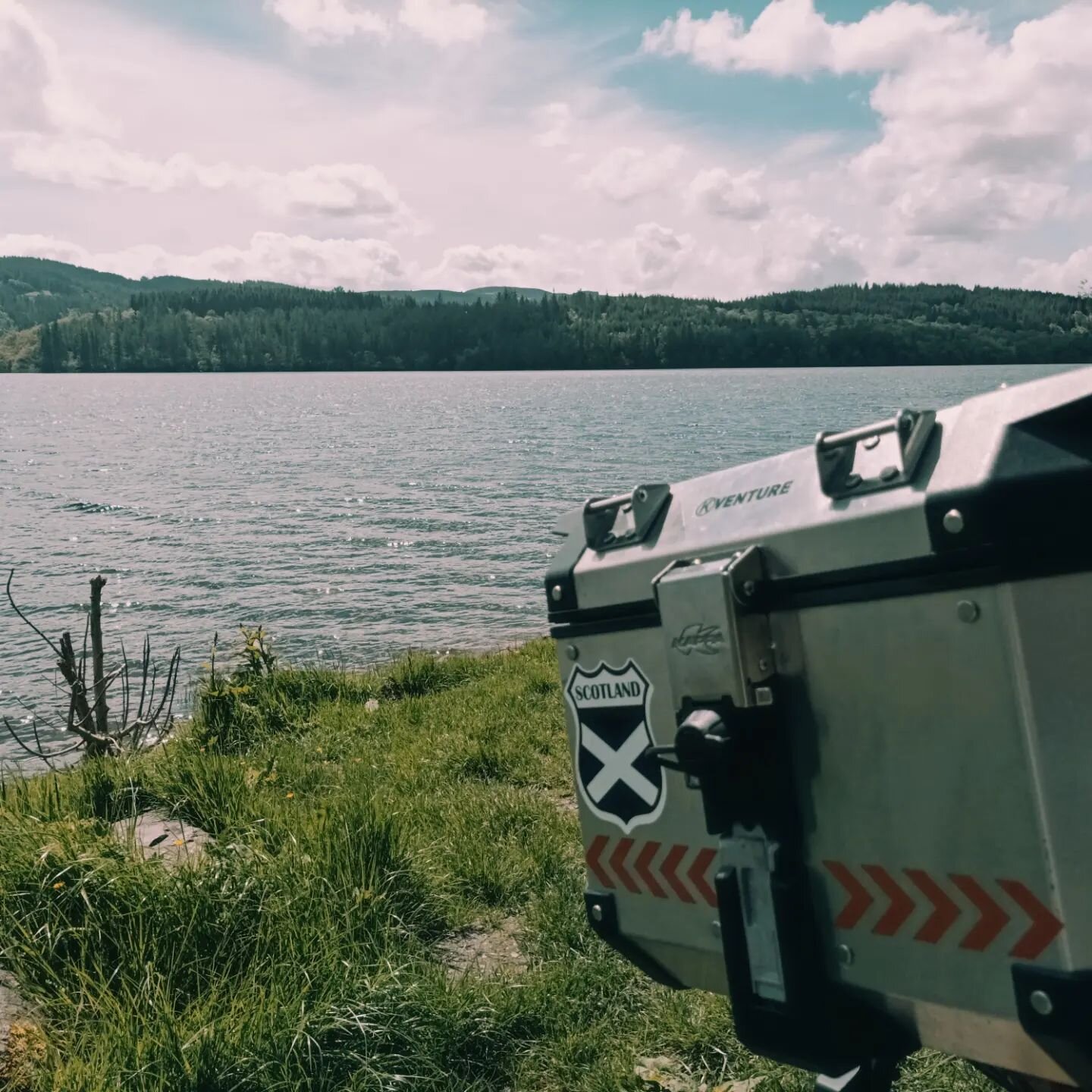 Motorbike, coffee and the open road: just what I needed
#lifeontheroad 
#adventurebike
#vstrom