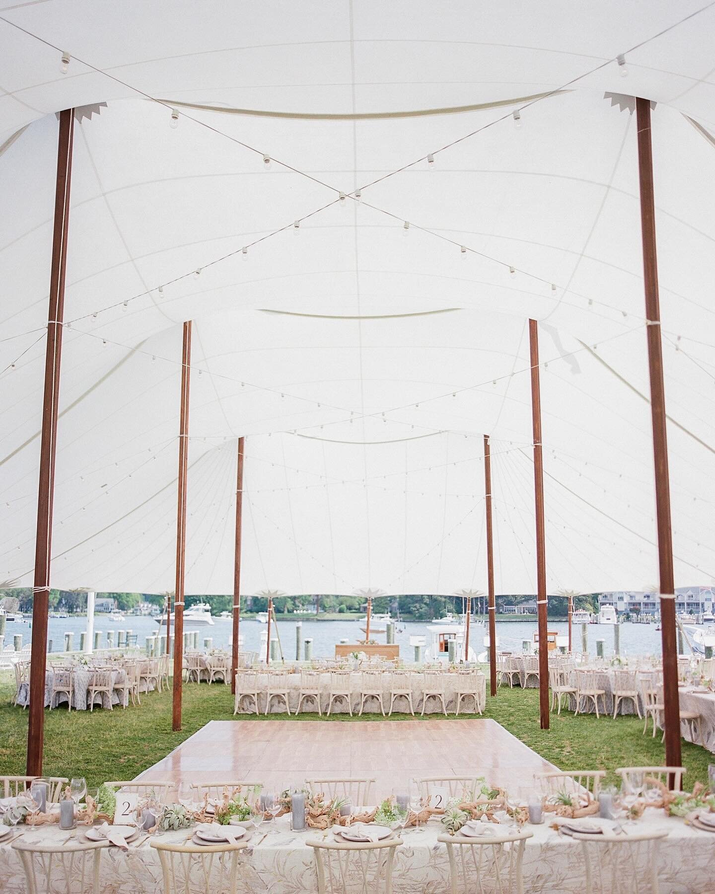 The perfect touch of maritime magic! 🌊🌾⛵️#chesapeakecharm Photography: @audrawrisleyphoto Planning: @kaririderevents Catering: @chesapeakechefs Rentals: @easternshoretents &amp; @whitegloverentals Florist: @crimsoncloverfloral