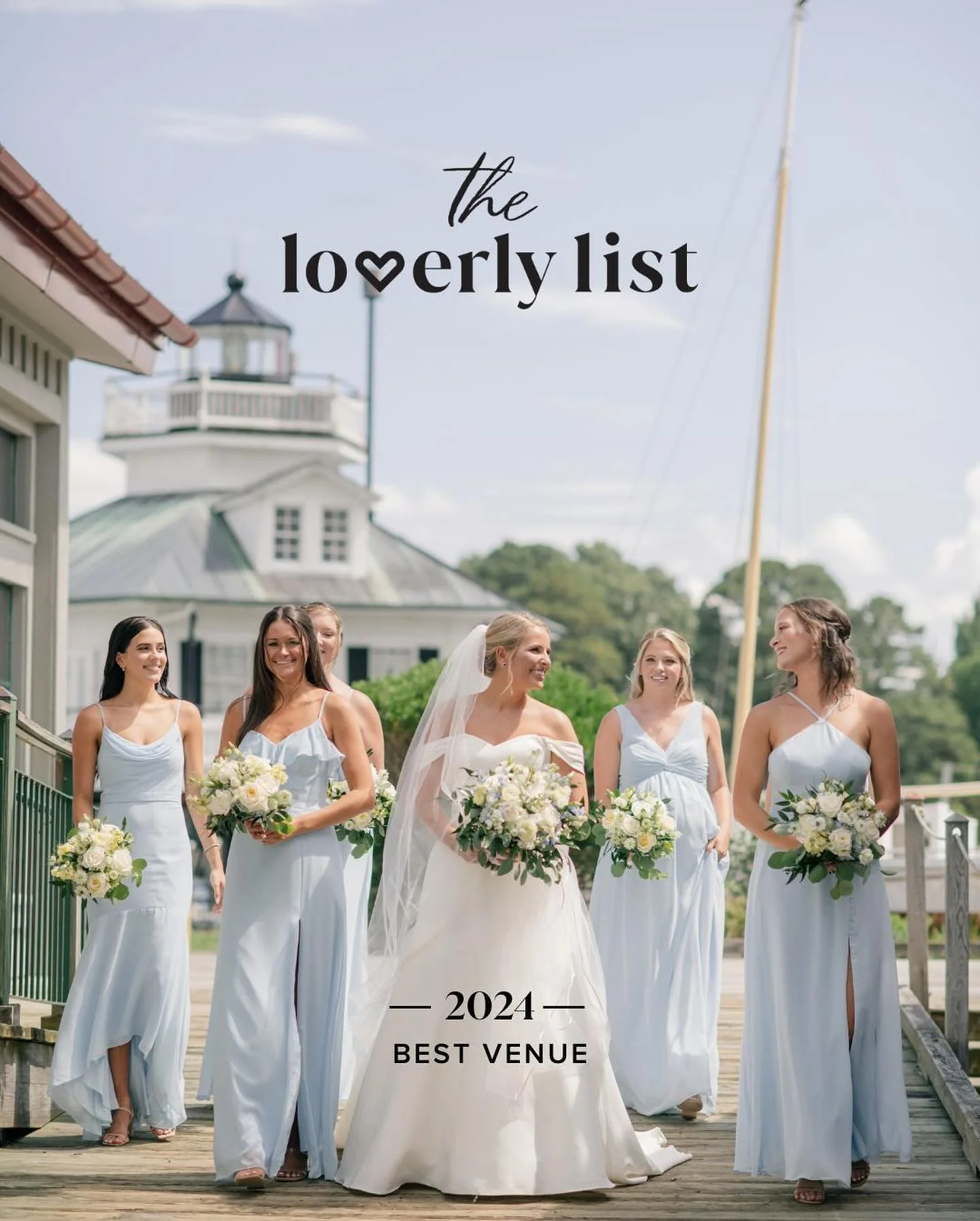 We are honored to be named one of the top wedding venues by @loverly! Thank you to everyone who made this possible. Cheers to more unforgettable celebrations on the Chesapeake Bay! 💍✨#TopWeddingVenue #WaterfrontWeddings #LoveOnTheBay 
PHOTOGRAPHY: @