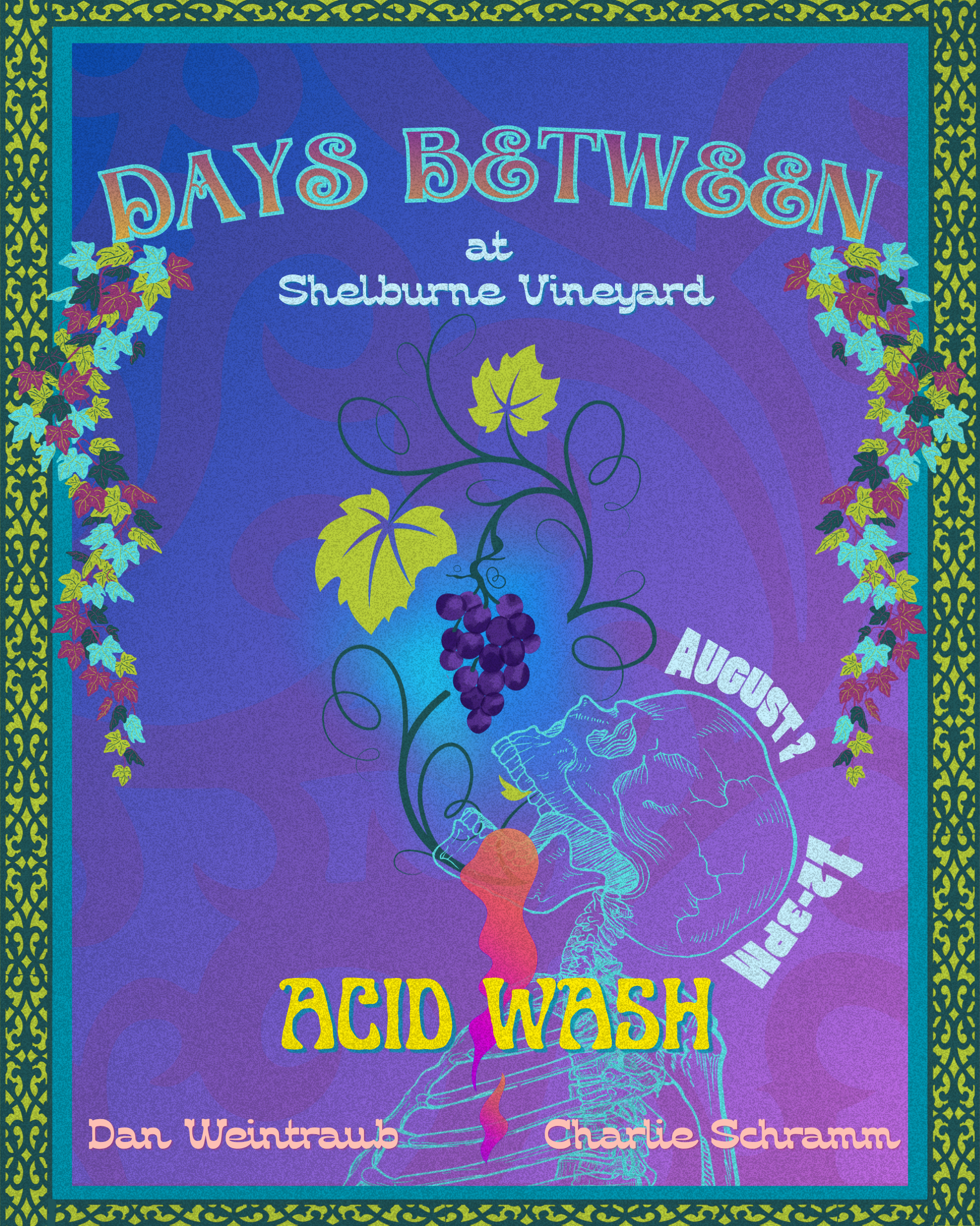 Days Between Show with Acid Wash, Dan Weintraub, &amp; Charlie Schramm