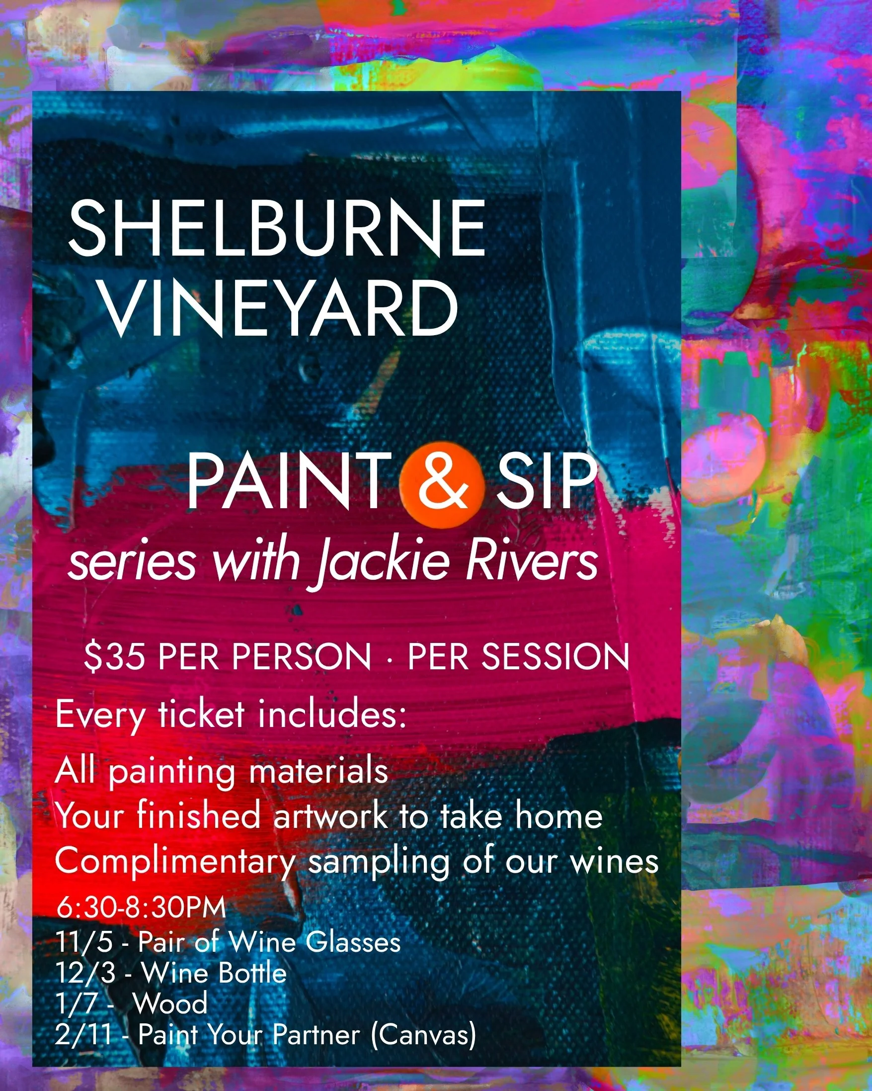 Paint &amp; Sip Series with Jackie Rivers 