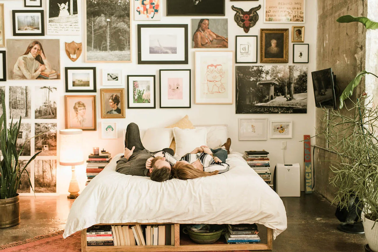 A Modern Urban Jungle Loft in Atlanta | Libby & Cary