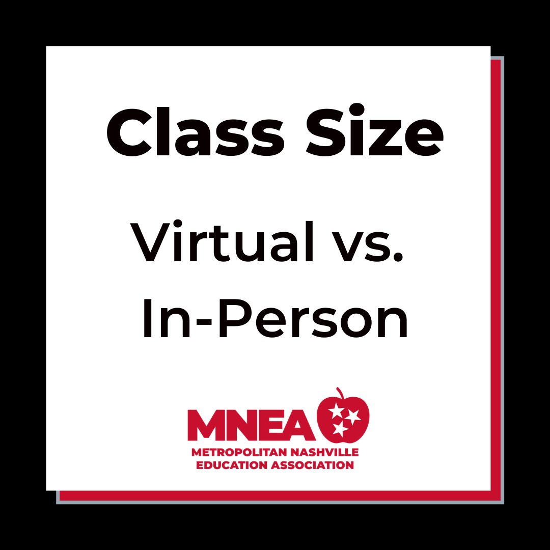 CLASS SIZES - VIRTUAL VS IN-PERSON