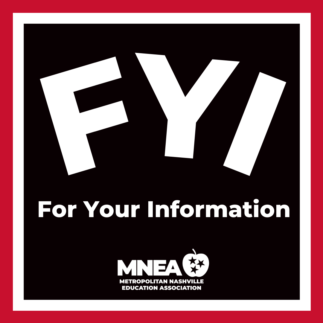 FYI- Updates on the return to in-person