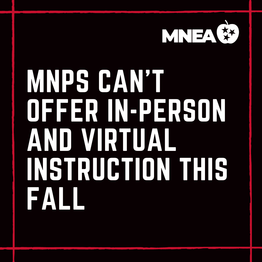 MNPS can't offer both in-person and virtual instruction this fall