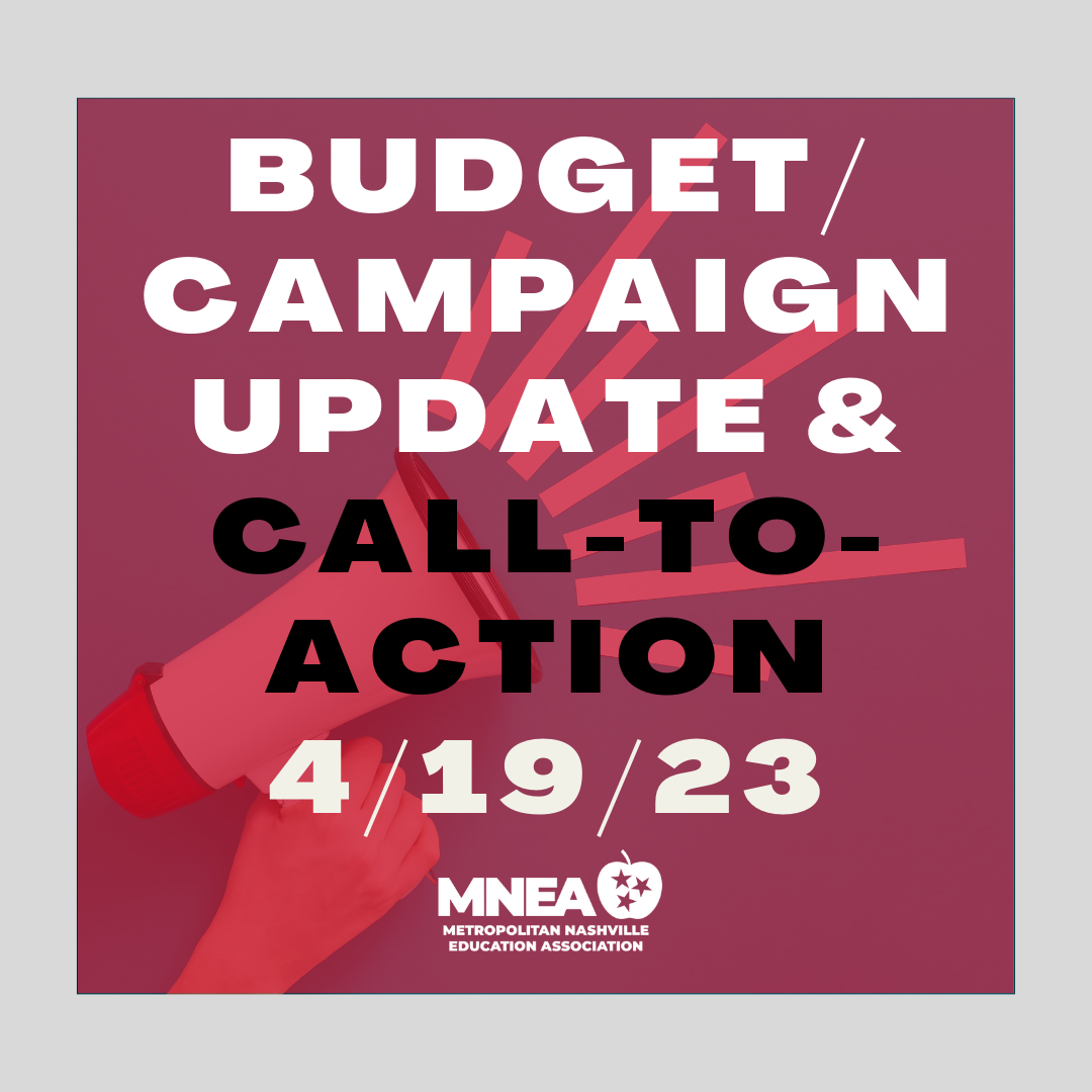 Budget/Campaign Updates &amp; Call-to-Action - 4/19/23
