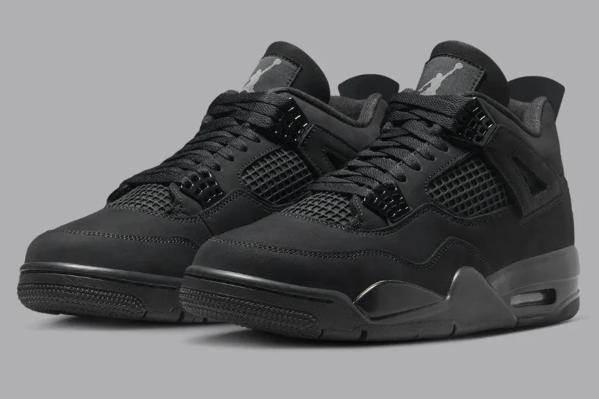RETRO 4 "BLACK CAT" $165-220