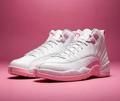 RETRO 12 "PEARL PINK" $155