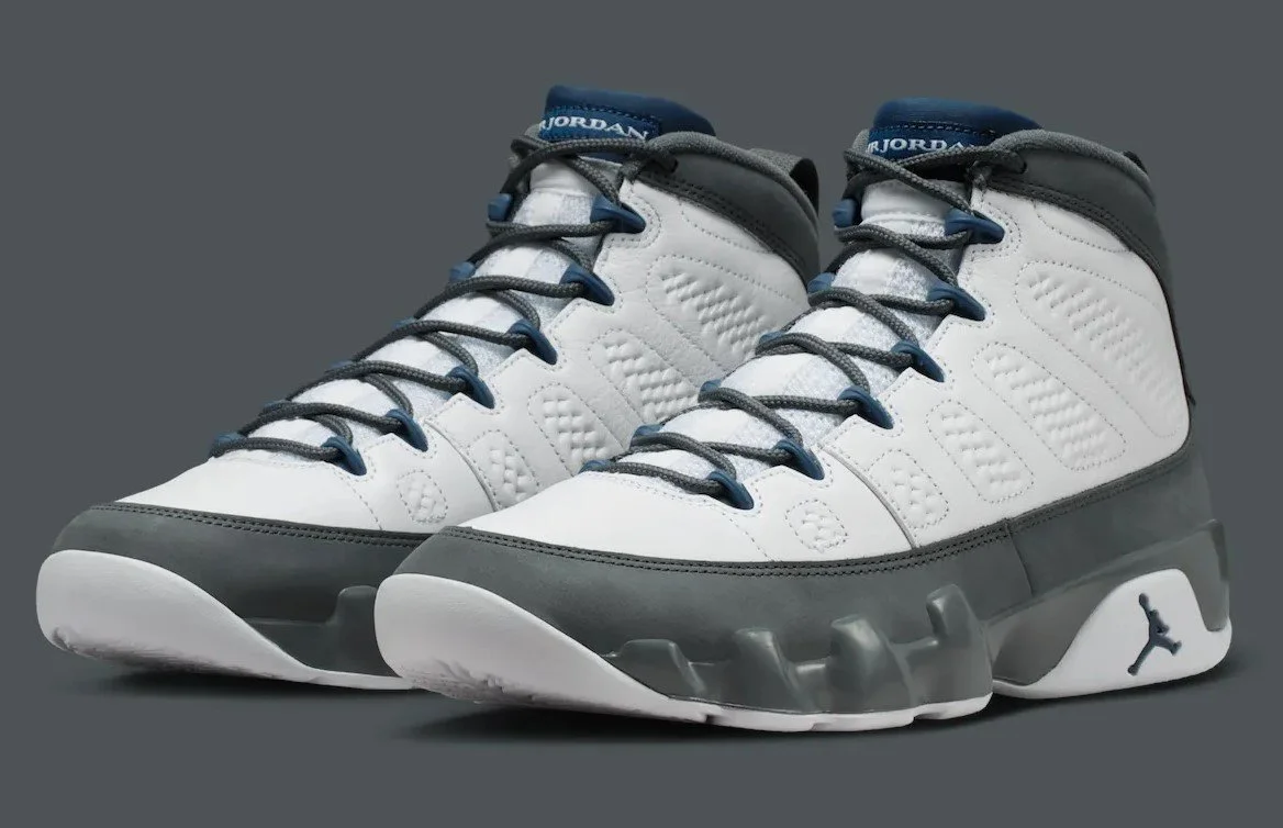 RETRO 9 "Flint Grey" $130