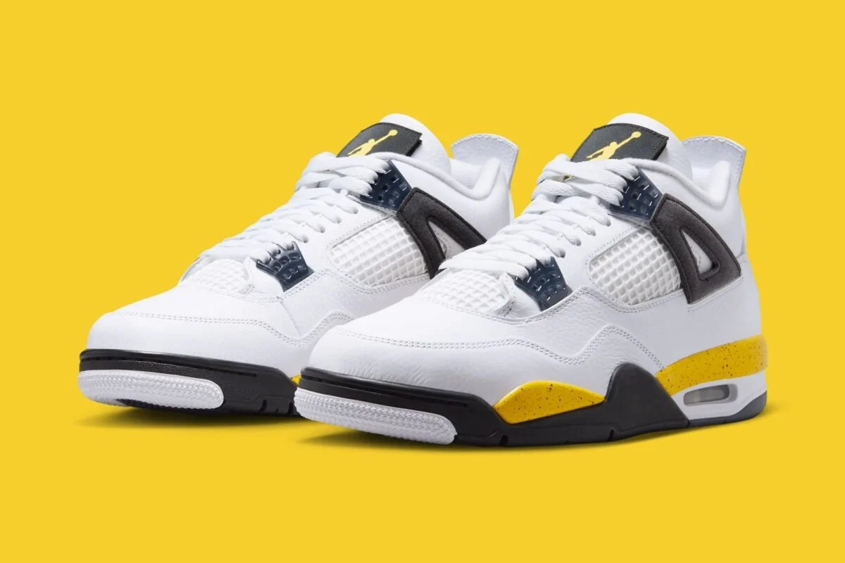RETRO 4'S "TOUR YELLOW" $165-220  