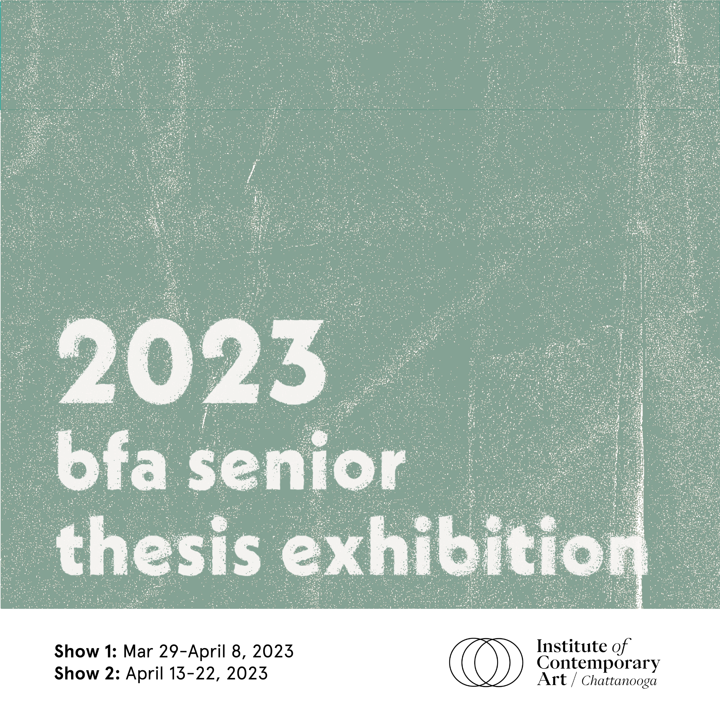 2023 BFA Senior Thesis Exhibitions