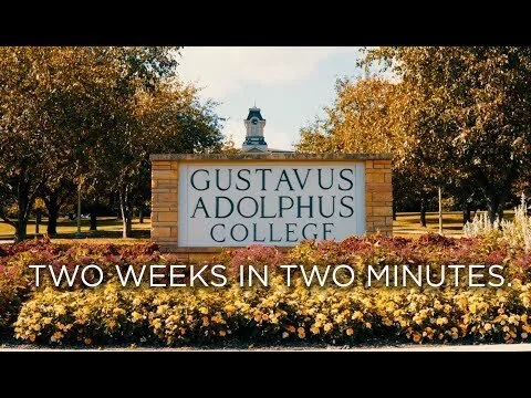 Two Weeks at Gustavus Adolphus College in Two Minutes